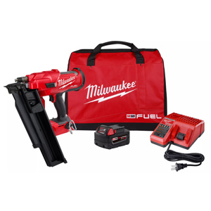 Milwaukee M18™ FUEL™ Framing Nailer Kits Cordless 21 deg Full Round Head Nails