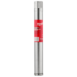 Milwaukee Pre-stressed Concrete Wet Core Bits 1-1/2 x 15 in Diamond Coated 5/8 in