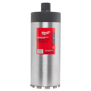 Milwaukee Premium Wet Core Bits 6 x 15 in Diamond Coated 1-1/4 in