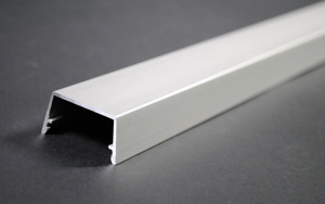 Wiremold AL2000 Raceway Covers Aluminum Satin Anodized 1 Channel