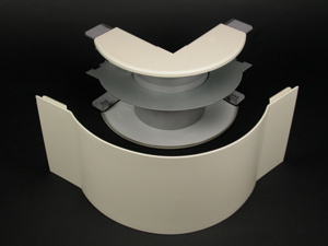 Wiremold 4000 Raceway External Elbows
