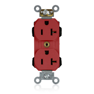 <em class="search-results-highlight">Leviton</em> Duplex Receptacles 20 A 125 V Heavy-Duty Industrial Specification Red