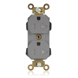 <em class="search-results-highlight">Leviton</em> M5362S Series Duplex Receptacles 20 A Extra Heavy-Duty Industrial Specification Grade Gray