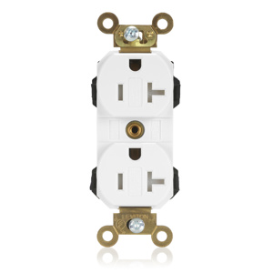 <em class="search-results-highlight">Leviton</em> M5362S Series Duplex Receptacles 20 A Extra Heavy-Duty Industrial Specification Grade White