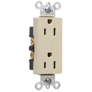 Pass & Seymour 2625 Duplex Receptacles 15 A 125 V 5-15R Ivory