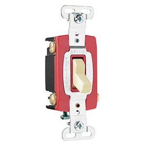 Pass & Seymour 4-Way, DPST Toggle Light Switches 20 A 120/277 V Ivory