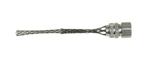 Pass & Seymour Deluxe Female Connector Series Meshed Strain Relief Cord Connectors Female Connector 1/2 in 0.560 - 0.625 in Closed Mesh, Multi-weave