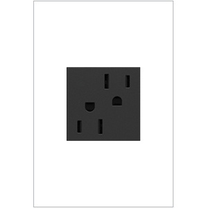 Legrand ARTR152 Series Tamper-resistant Receptacles 15 A Graphite