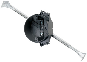 Pass & Seymour 4 in Round Ceiling Boxes Plastic Adjustable Bar Hanger (16 - 24 in)