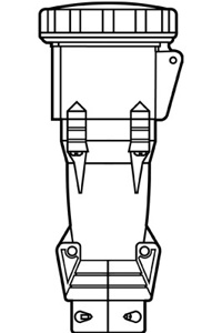 Pass & Seymour C9-W Pin and Sleeve Connectors