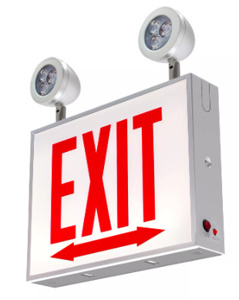 Chloride Combination Emergency/Exit Lights LED