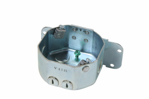 Pass & Seymour Octagon 8B Fan Boxes 2 in Steel Bracket - Side Mount
