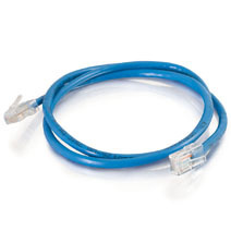 Legrand Quiktron Cat5 Patch Cords RJ45 2 ft 24/4PR Blue