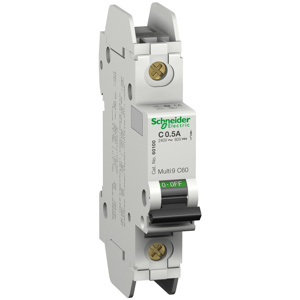 Schneider Electric Multi 9™ C60 Miniature Circuit Breakers 6 A 240 VAC/60 VDC/120 VAC 1 Pole