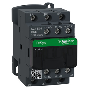 Schneider Electric TeSys™ Deca LC1D IEC Contactors 9 A 3 Pole 440 V