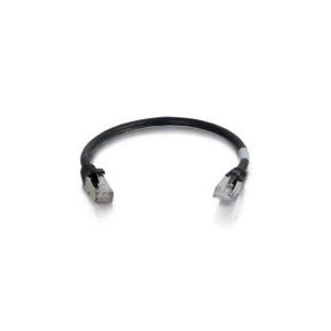 CG00808 PC-1FT-CAT6-SHLD-BLK