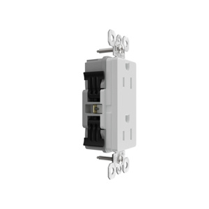 Pass & Seymour TR26242 Duplex Receptacles 15 A 125 V 5-15R White