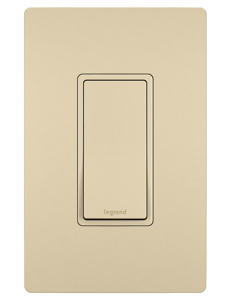 Pass & Seymour SPST Rocker Light Switches 15 A 120 V Radiant Ivory