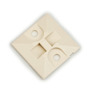 3M Cable Tie Mounts Beige Adhesive Mount 0.20 in