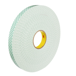 3M Double-sided Urethane Foam Tape White