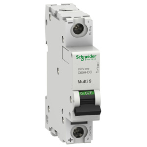 Schneider Electric Multi 9™ C60H-DC Miniature Circuit Breakers 40 A 250 VAC 1 Pole