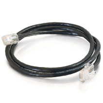 Legrand Quiktron Cat5e Patch Cords Unshielded RJ45 10 ft 24/4PR Black