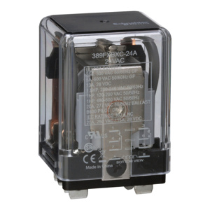 389FXBXC1-24A 24VAC 25AMP 240V RELAY