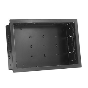 WMPAC525F INWALL STRGE BOX W/ FLANGE BLK