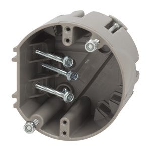 Southwire 4 in Round Fan Boxes 2-3/4 in Polycarbonate Bracket - L