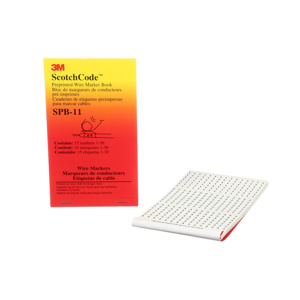 3M ScotchCode™ Wire Marker Books