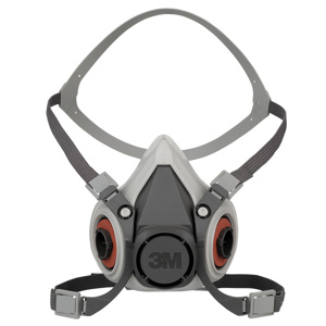 3M 6000 Series Reusable Half Facepiece Respirators Small 4 Point