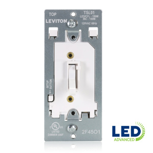 <em class="search-results-highlight">Leviton</em> Toggle Switch Dimmers Toggle with Preset CFL, Incandescent, LED