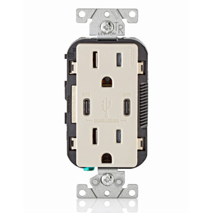<em class="search-results-highlight">Leviton</em> Decora® USB Duplex Combination Devices 15 A