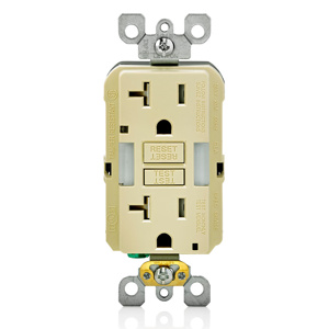 <em class="search-results-highlight">Leviton</em> SmartlockPro® GFNL2 Series Self-test Hospital Grade GFCI / Guide Lights 20 A Ivory<multisep/>Ivory