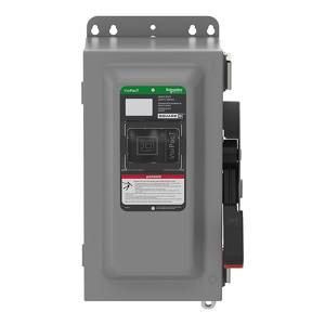 Square D Heavy Duty Fused Disconnects 60 A NEMA 12 600 VAC 3 Phase