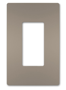 Pass & Seymour Standard Decorator Wallplates 1 Gang Nickel Polycarbonate Snap-on