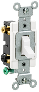<em class="search-results-highlight">Leviton</em> DPST Toggle Light Switches 20 A 120/277 V White