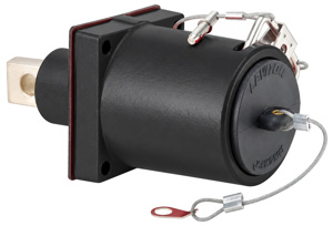 <em class="search-results-highlight">Leviton</em> 49MR1 Series Single Pole Connectors and Panel Receptacles Black