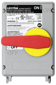 <em class="search-results-highlight">Leviton</em> LDS Series Non-fused Powerswitch® Safety Disconnect Switches 250