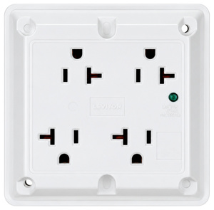 <em class="search-results-highlight">Leviton</em> Surge Protection Quadruplex Receptacles 20 A Commercial Specification Grade White
