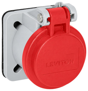 <em class="search-results-highlight">Leviton</em> 16S31 Series Single Pole Receptacle Enclosures Red