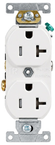 <em class="search-results-highlight">Leviton</em> TCR20 Series Duplex Receptacles 20 A 125 V 2P3W 5-20R Commercial Specification Grade Tamper-resistant White
