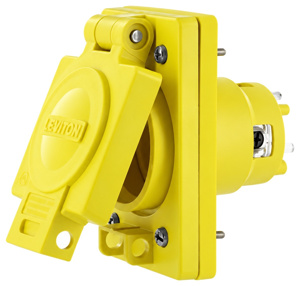Leviton Wetguard® Series Locking Inlets 30 A