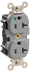 <em class="search-results-highlight">Leviton</em> MT830 Series Duplex Receptacles 20 A Heavy-Duty Hospital Grade Gray