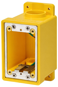 <em class="search-results-highlight">Leviton</em> Wetguard® FD Device Boxes 14 Gauge Type 304 Stainless Steel 1 in