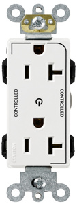<em class="search-results-highlight">Leviton</em> Lev-Lok® Decora Plus Duplex Receptacles 20 A Heavy-Duty Industrial Specification Grade White