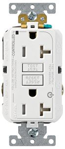 <em class="search-results-highlight">Leviton</em> SmartlockPro® G5262-2T Series Duplex GFCIs 20 A White