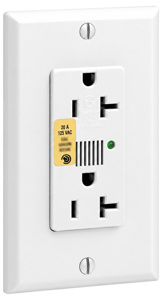 Leviton 7380 Series Duplex Receptacles 20 A 125 V Commercial Specification Grade White