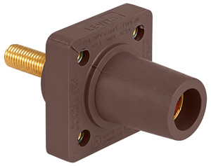 <em class="search-results-highlight">Leviton</em> 16R26 Series Single Pole Receptacles 400 A Female 600 V Brown 2 - 4/0 AWG Threaded Stud