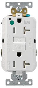 <em class="search-results-highlight">Leviton</em> SmartlockPro® Slim GFWT2-F Series Self-test Hospital Grade GFCIs 20 A White